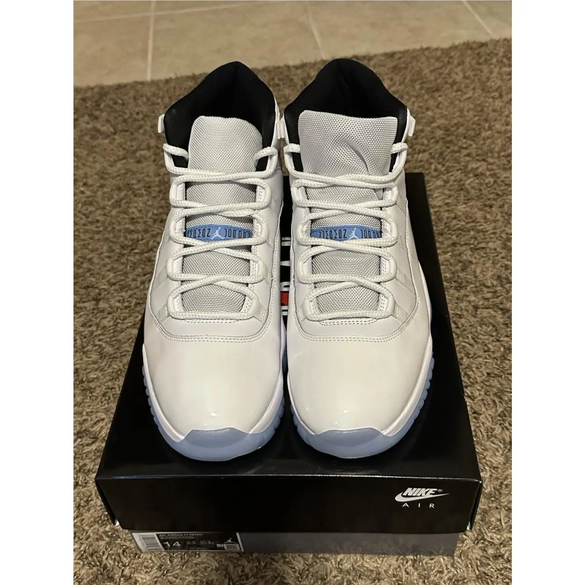 Nike shoes - Air Jordan 11 - Air - CT8012-104 - Blue (UPC: 0197601029995) 0