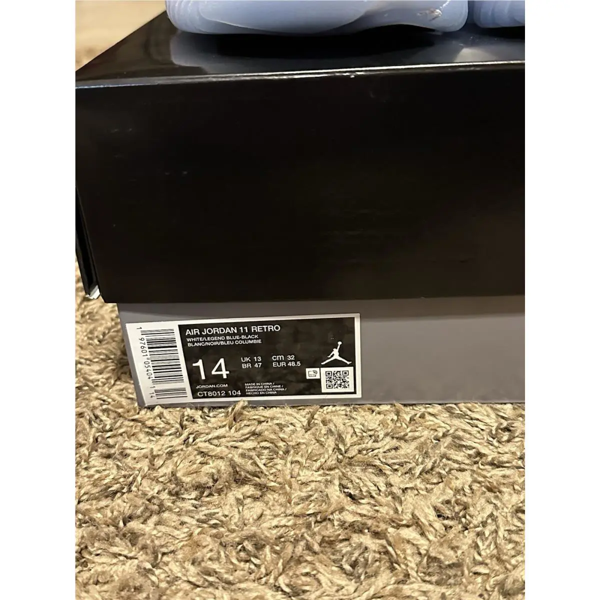 Nike shoes - Air Jordan 11 - Air - CT8012-104 - Blue (UPC: 0197601029995) 1