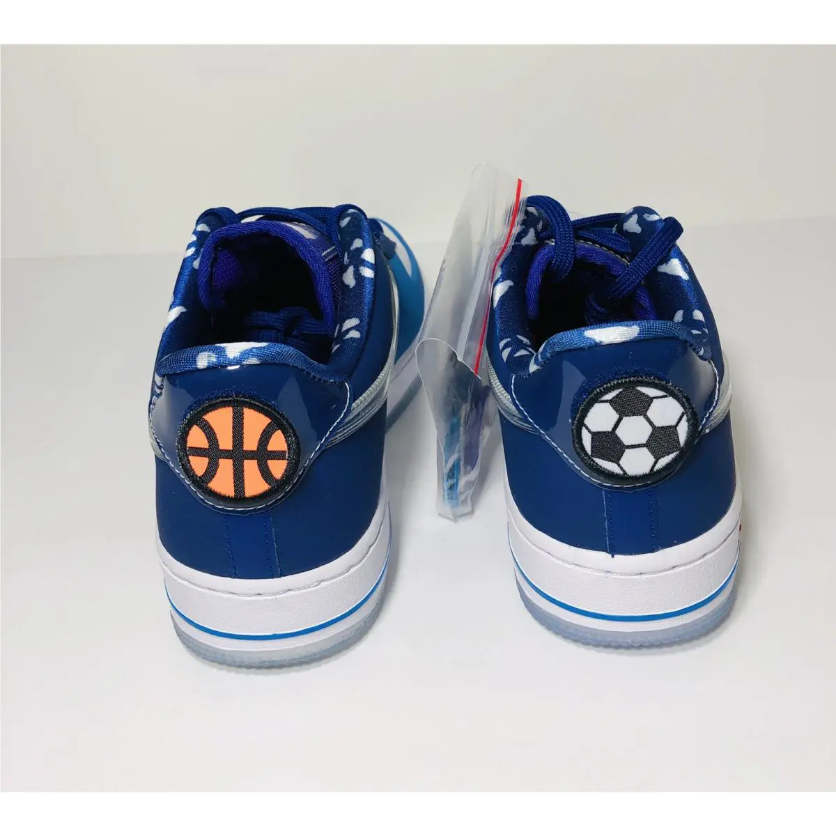 Nike shoes - Nike Air Force 1 - Air Force - BV7251 400 - Blue, Manufacturer: Deep Royal Blue/Clear 1