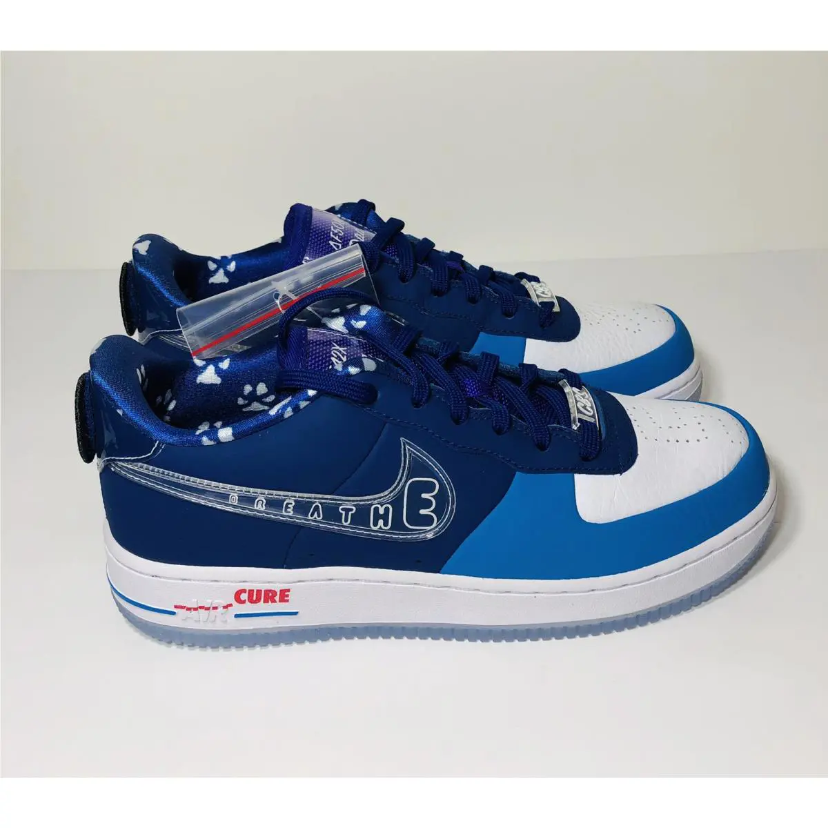 Nike shoes - Nike Air Force 1 - Air Force - BV7251 400 - Blue, Manufacturer: Deep Royal Blue/Clear 2