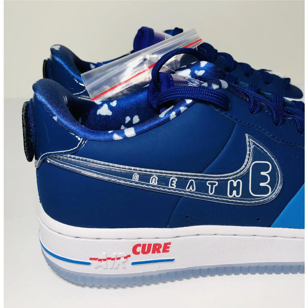 Nike shoes - Nike Air Force 1 - Air Force - BV7251 400 - Blue, Manufacturer: Deep Royal Blue/Clear 3