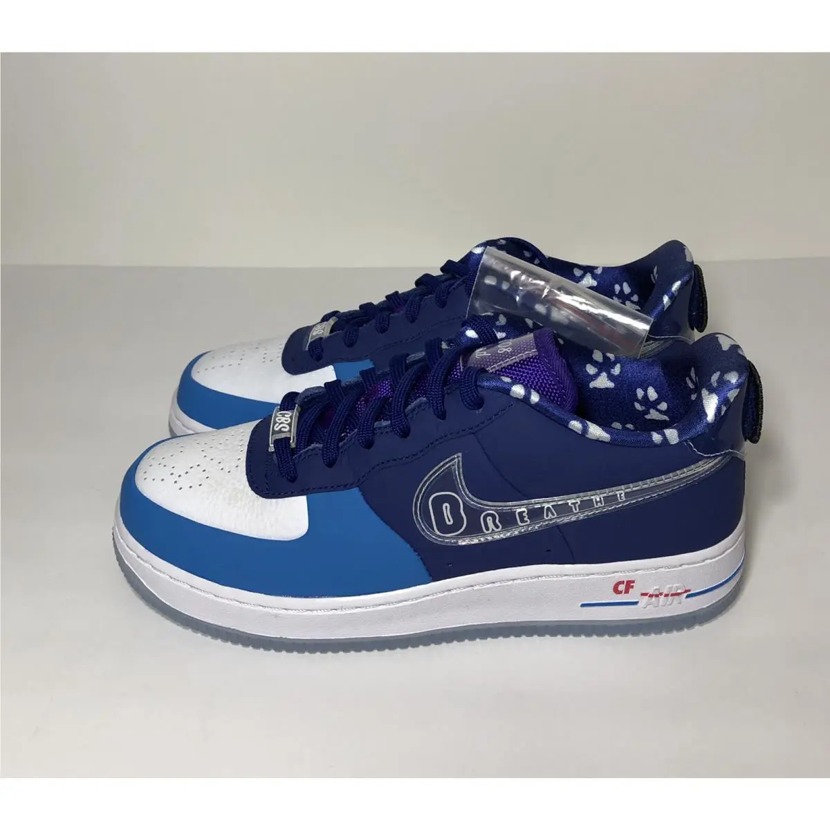 Nike shoes - Nike Air Force 1 - Air Force - BV7251 400 - Blue, Manufacturer: Deep Royal Blue/Clear 5