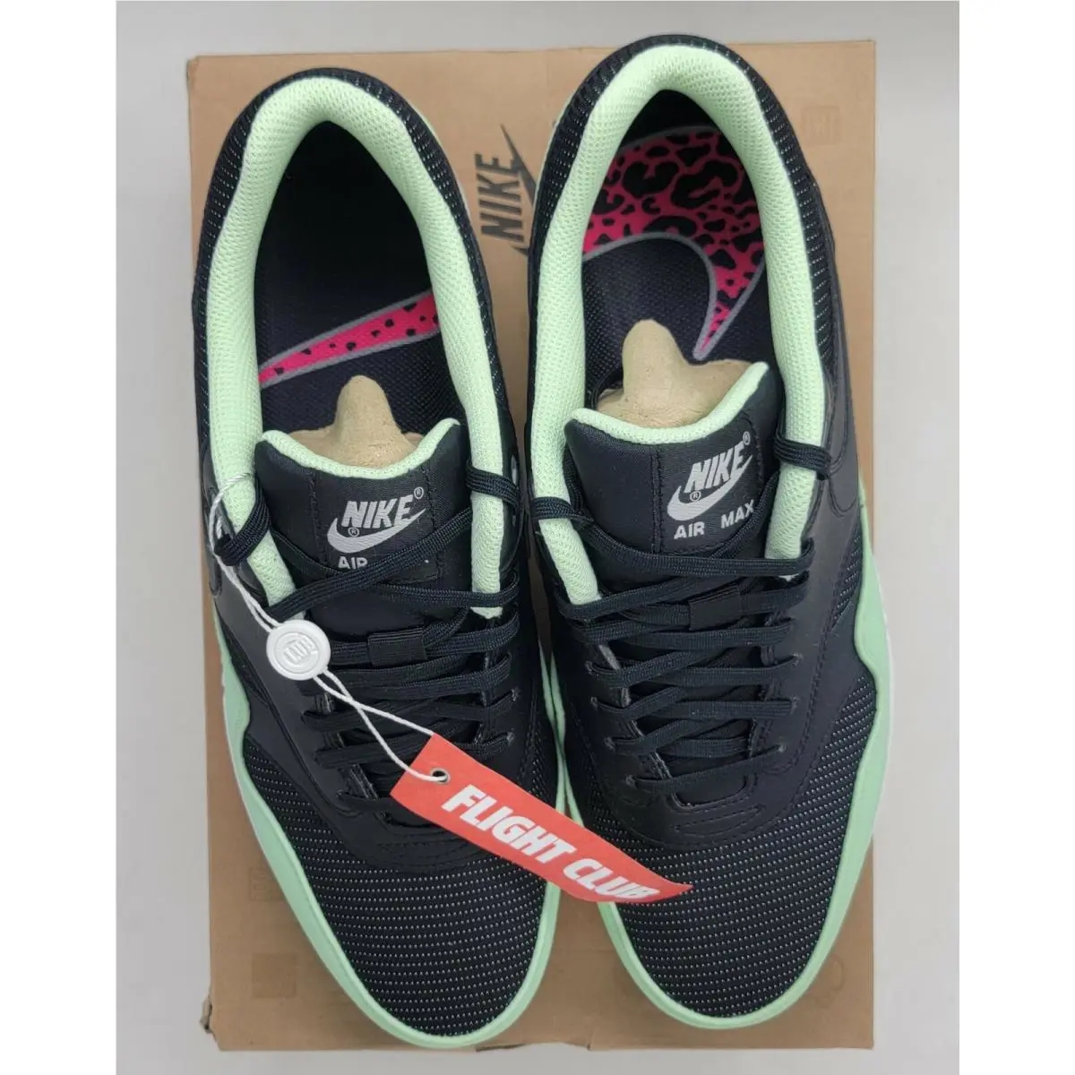Nike shoes - Nike Air Max 1 - Air Max - 579920-066 - Black/ Black/ Fresh mint/Pink flash 0