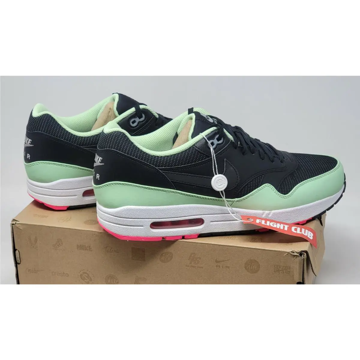 Nike shoes - Nike Air Max 1 - Air Max - 579920-066 - Black/ Black/ Fresh mint/Pink flash 3