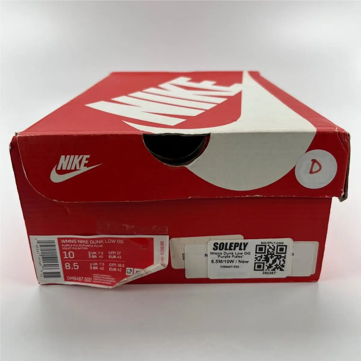 Nike shoes - Nike Dunk Low OG - Dunk Low - DM9467-500 - Purple 6