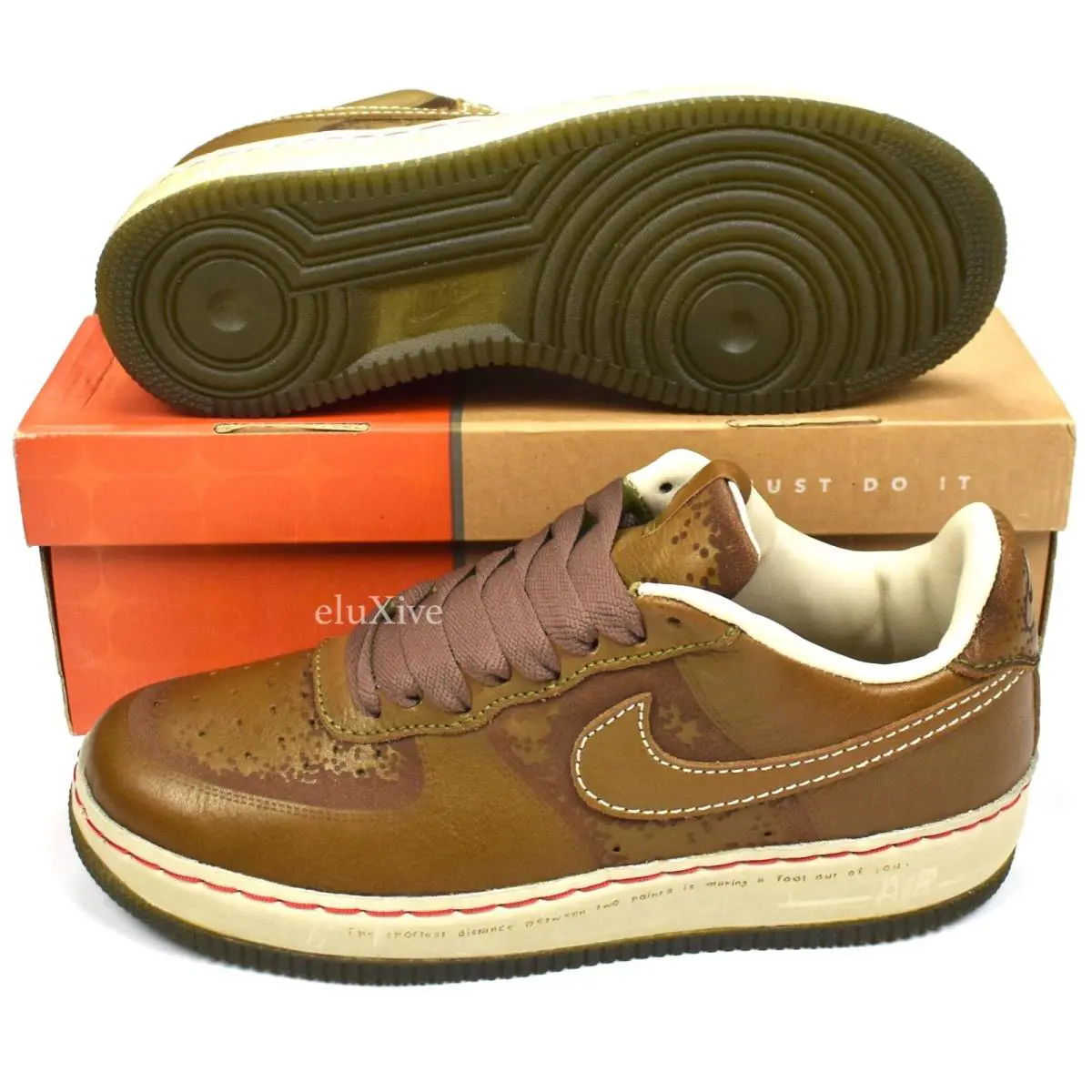 Nike shoes - Nike Air Force 1 - Air Force - 312491-331 - Brown 0