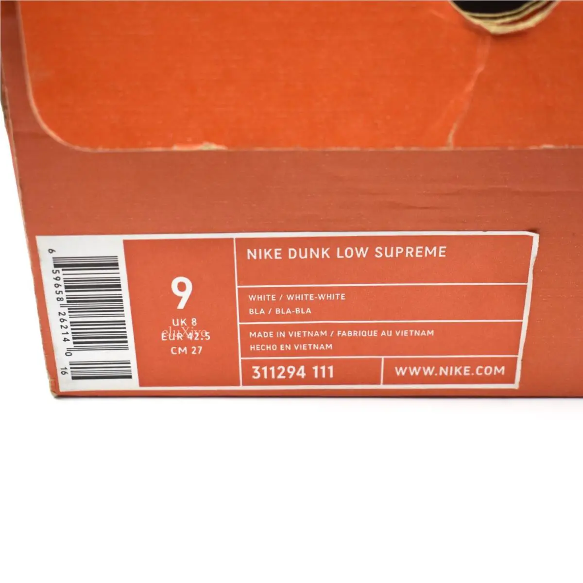 Nike shoes - Nike Dunk Low - Dunk Low - 311924-111 - White 10