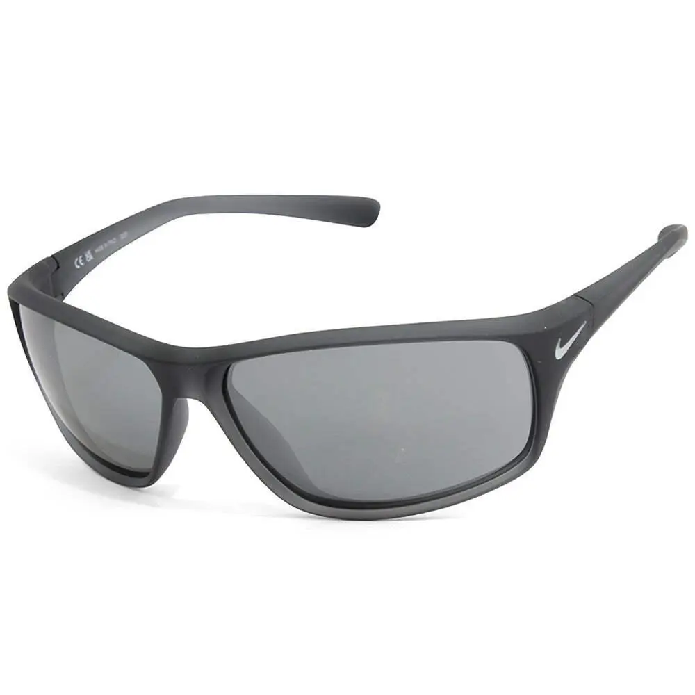 Nike Adrenaline Matte Anthracite Grey/silver Mirror Men`s Sunglasses EV1134 010 - Frame: Gray