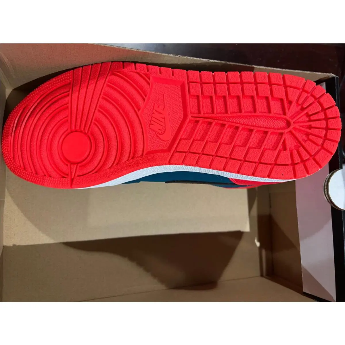 Nike shoes - Air Jordan 1 - Air - 332550 - Teal/Black Infrared 23 White (UPC: 888408077387) 5