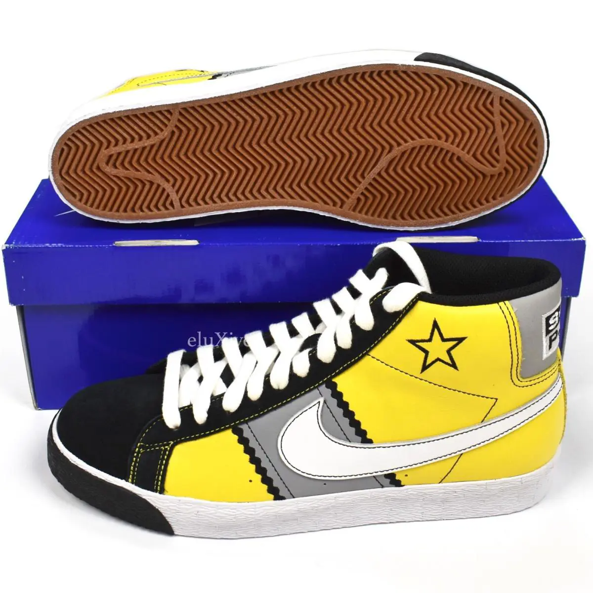 Nike shoes - Nike Blazer High - Blazer High - 334106-711 - Yellow 0