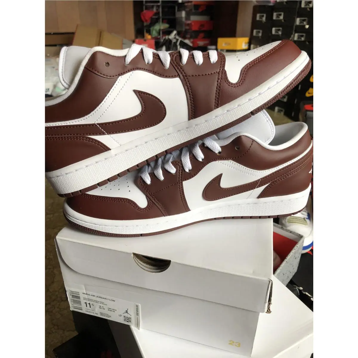 Nike shoes - Air Jordan 1 Low - Air Low - DC0774-116 - Brown 0