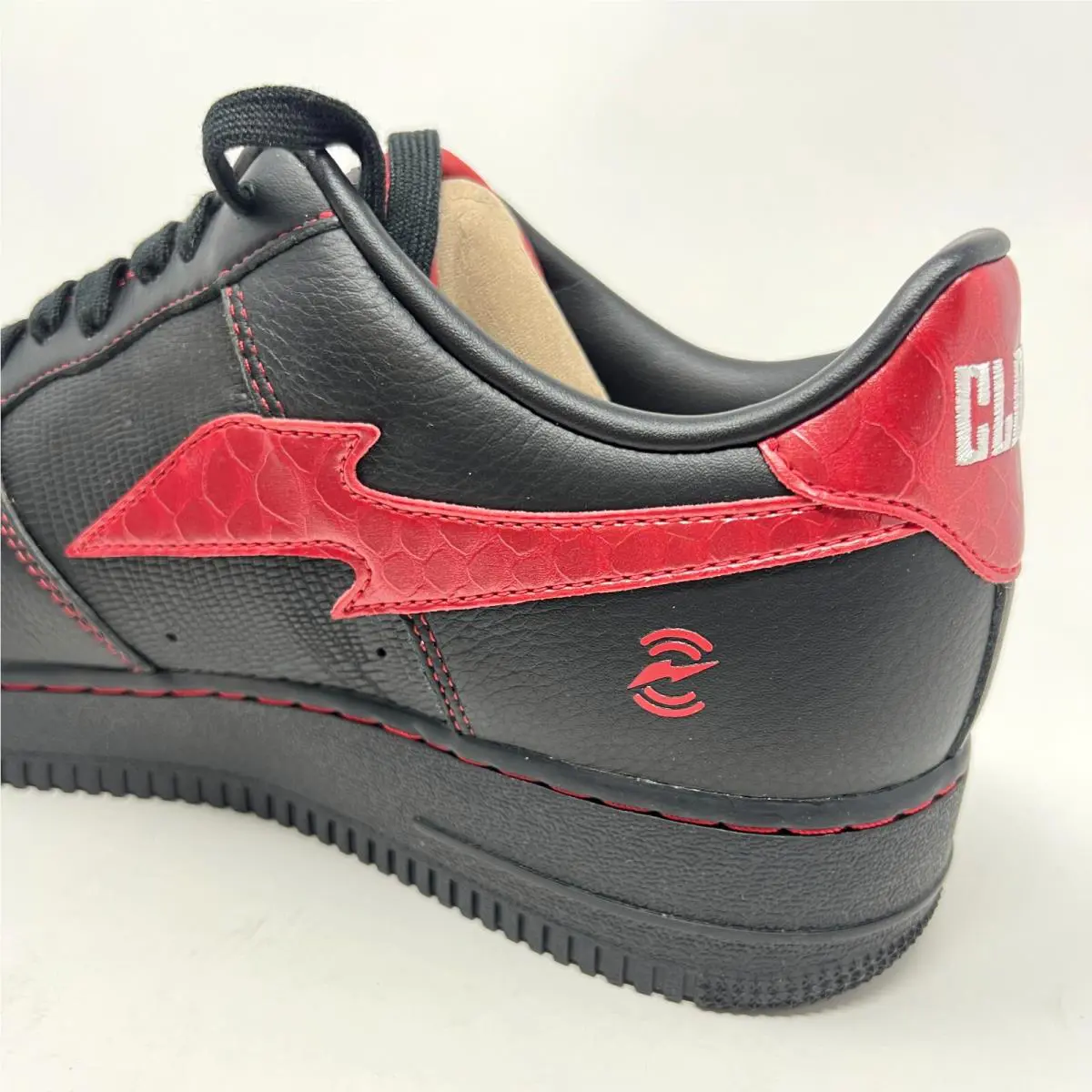 Nike shoes - Nike Air Force 1 - Air Force - Black 3
