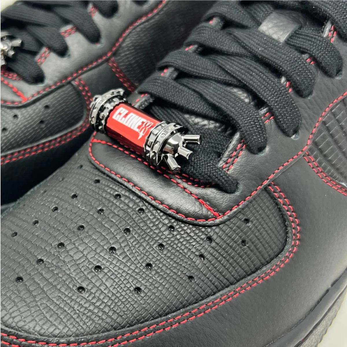 Nike shoes - Nike Air Force 1 - Air Force - Black 2