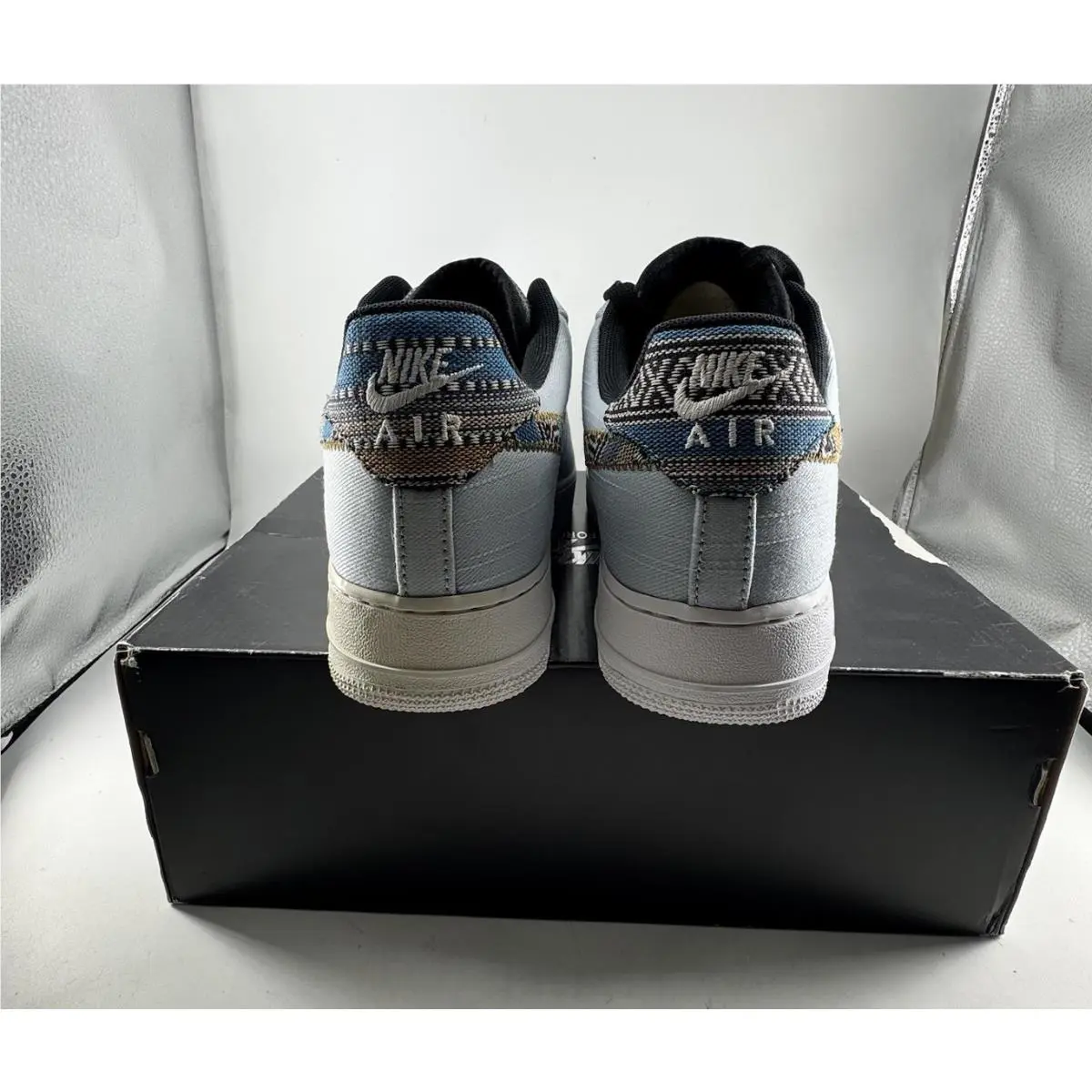 Nike shoes - Nike Air Force 1 `07 LV8 - 718152-407 - Light Armory Blue 4