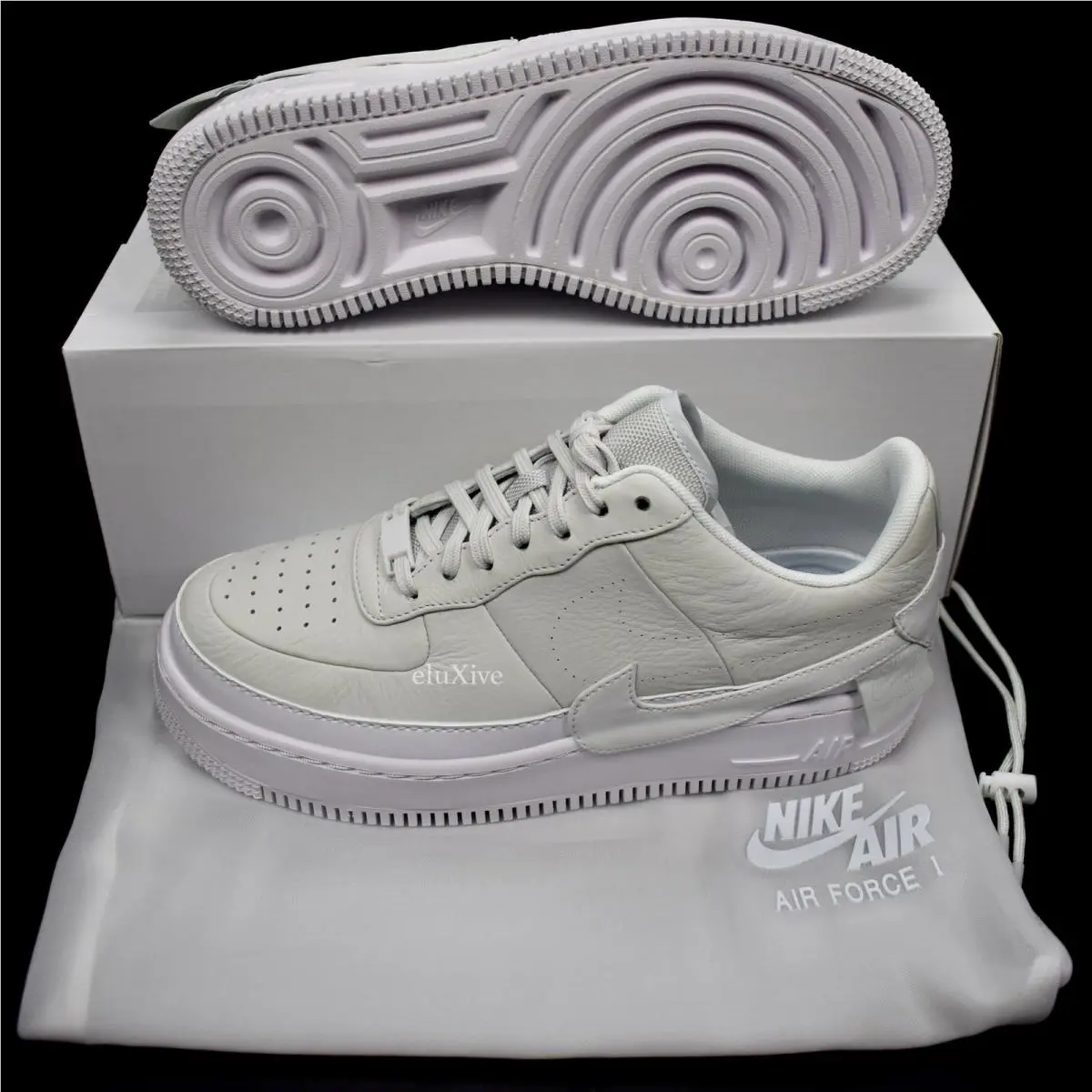 Nike Air Force 1 Jester XX Off White Leather Women`s Sneakers 9.5