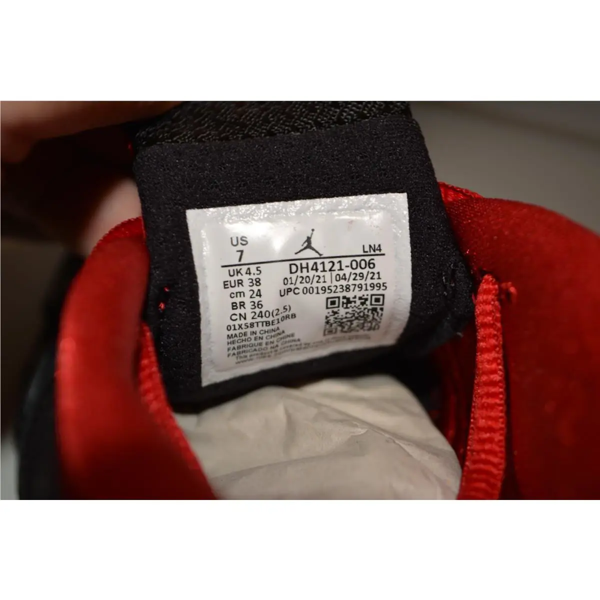 Nike shoes - Air Jordan 14 - Air - DH4121-006 - Black (UPC: 0195238791995) 3