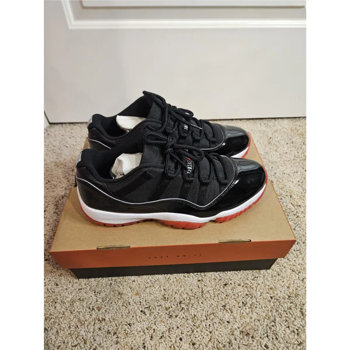 Nike shoes - Air Jordan 11 - Air - FV5104-006 - Black, Manufacturer: Black/Varsity Red/White (UPC: 197862991628) 0