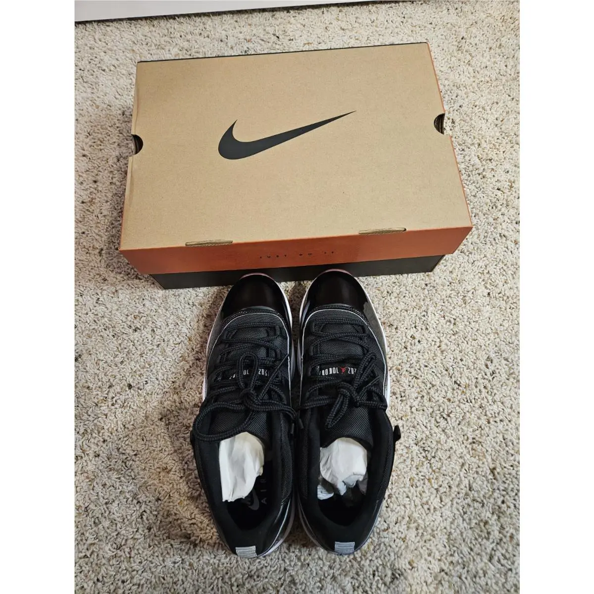 Nike shoes - Air Jordan 11 - Air - FV5104-006 - Black, Manufacturer: Black/Varsity Red/White (UPC: 197862991628) 4
