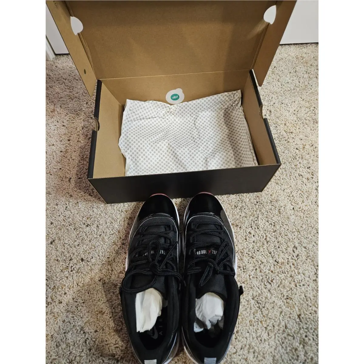 Nike shoes - Air Jordan 11 - Air - FV5104-006 - Black, Manufacturer: Black/Varsity Red/White (UPC: 197862991628) 5