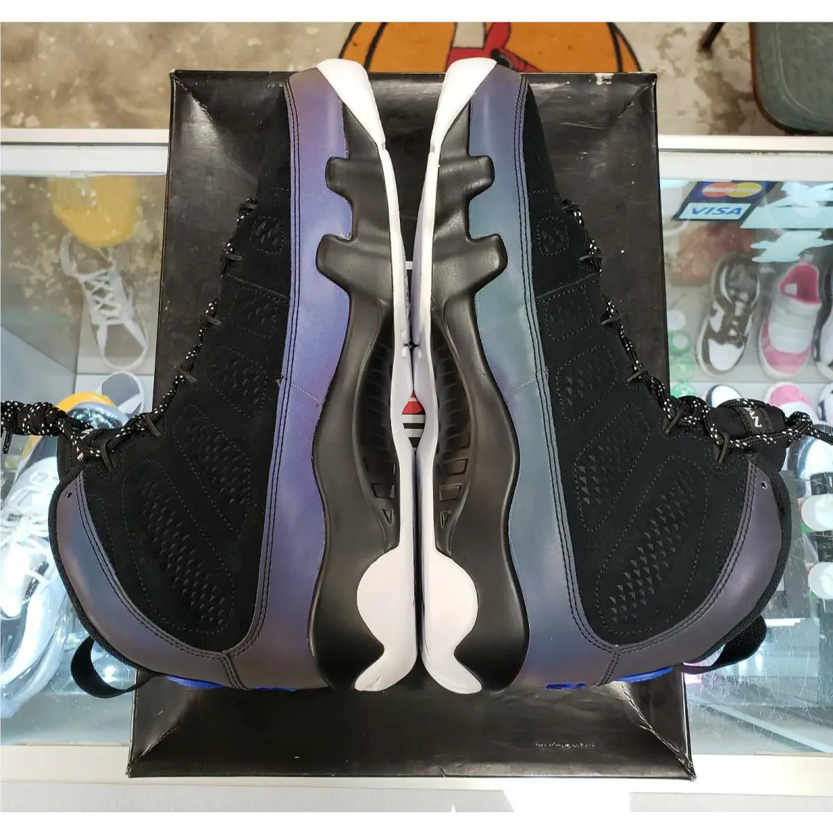 Nike shoes - Air Jordan 9 - Air - CT8019-024 - Blue (UPC: 00193655871870) 4