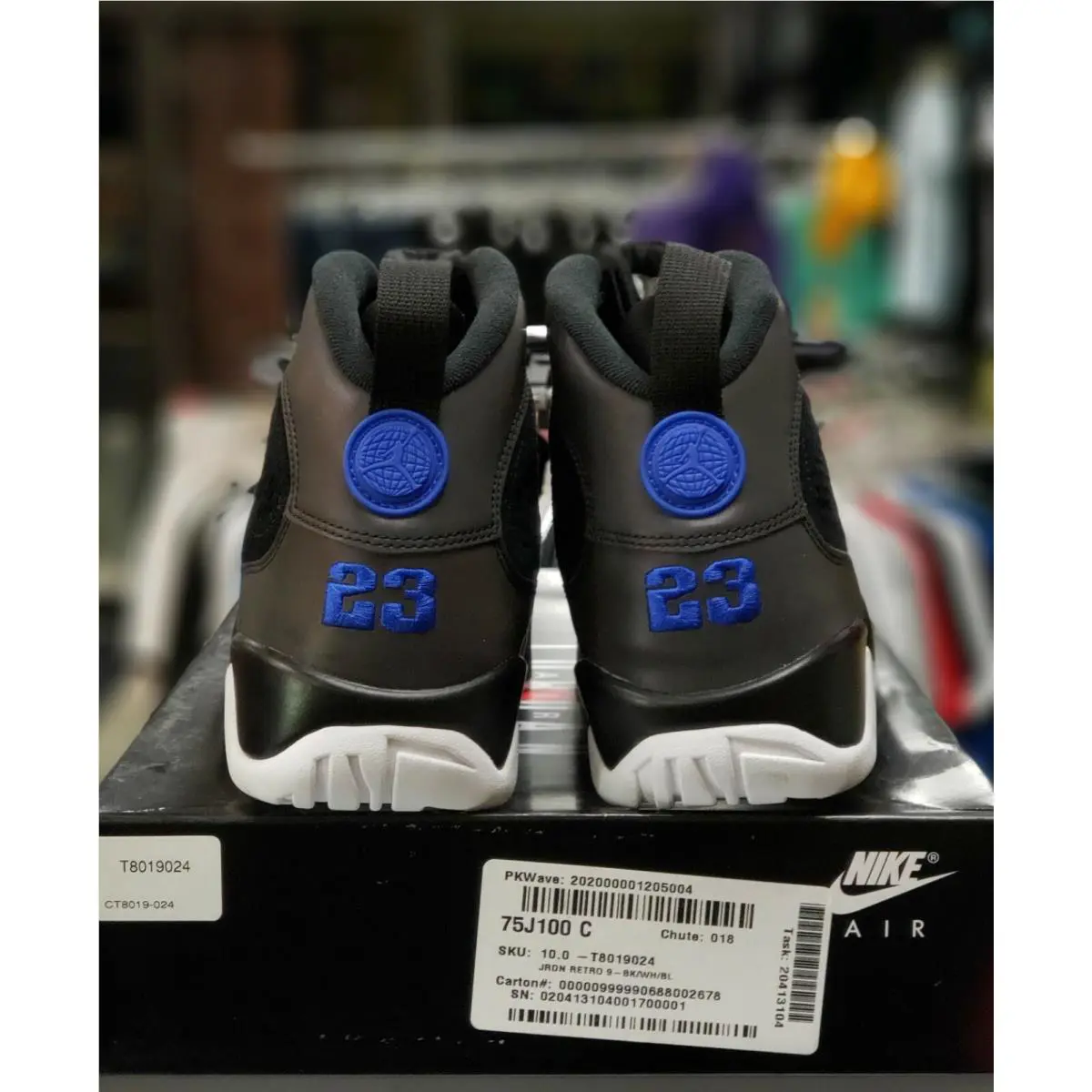Nike shoes - Air Jordan 9 - Air - CT8019-024 - Blue (UPC: 00193655871870) 5
