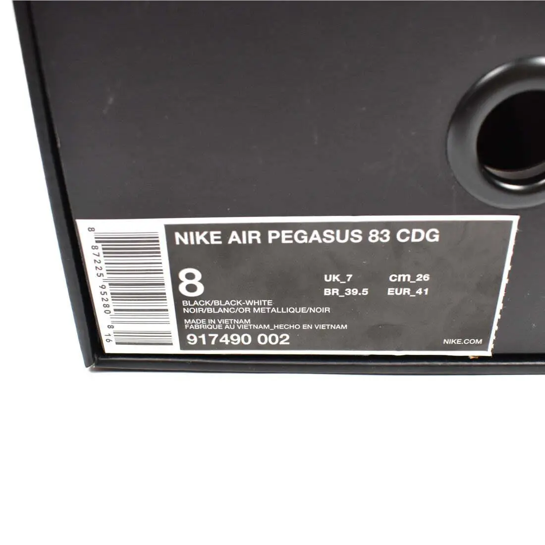 Nike shoes - Nike Air Pegasus - Air Pegasus - 917490-002 - Black 14