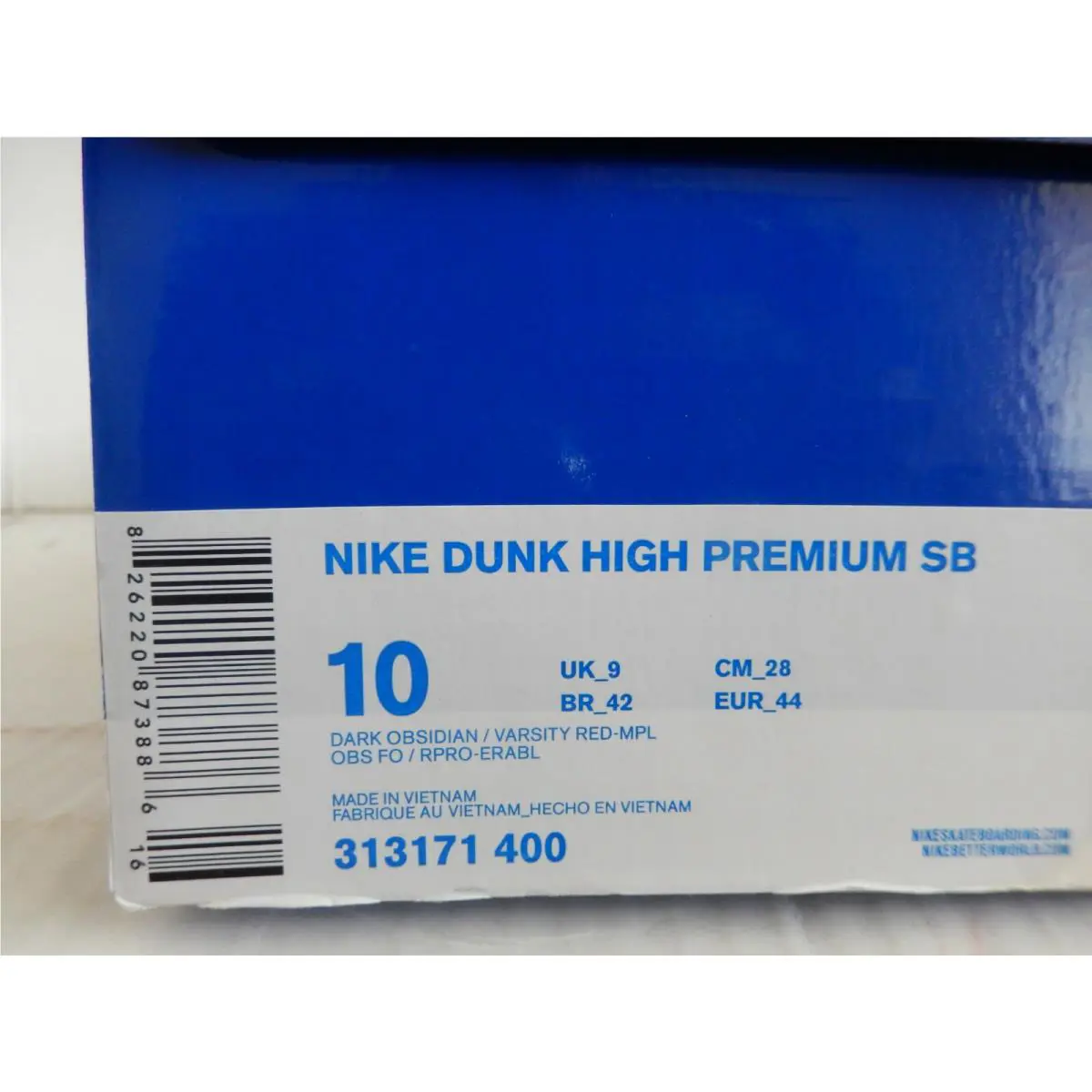 Nike shoes - Nike Sb Dunk High - Dunk High - Blue (UPC: 826220873886) 3