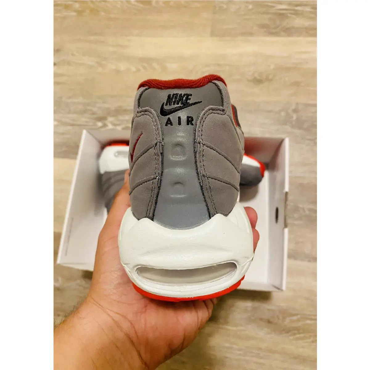 Nike shoes - Nike Air Max 95 - Air Max - 314352-997 - Grey-White-Red 0