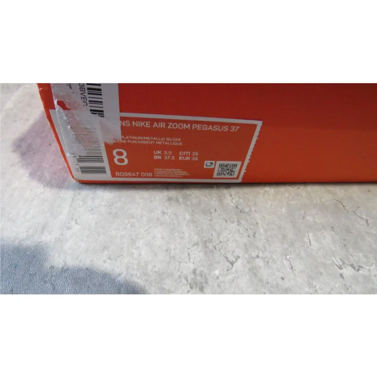Nike shoes - Nike Pegasus - Pegasus - BQ9647-009 - Grey/White 0
