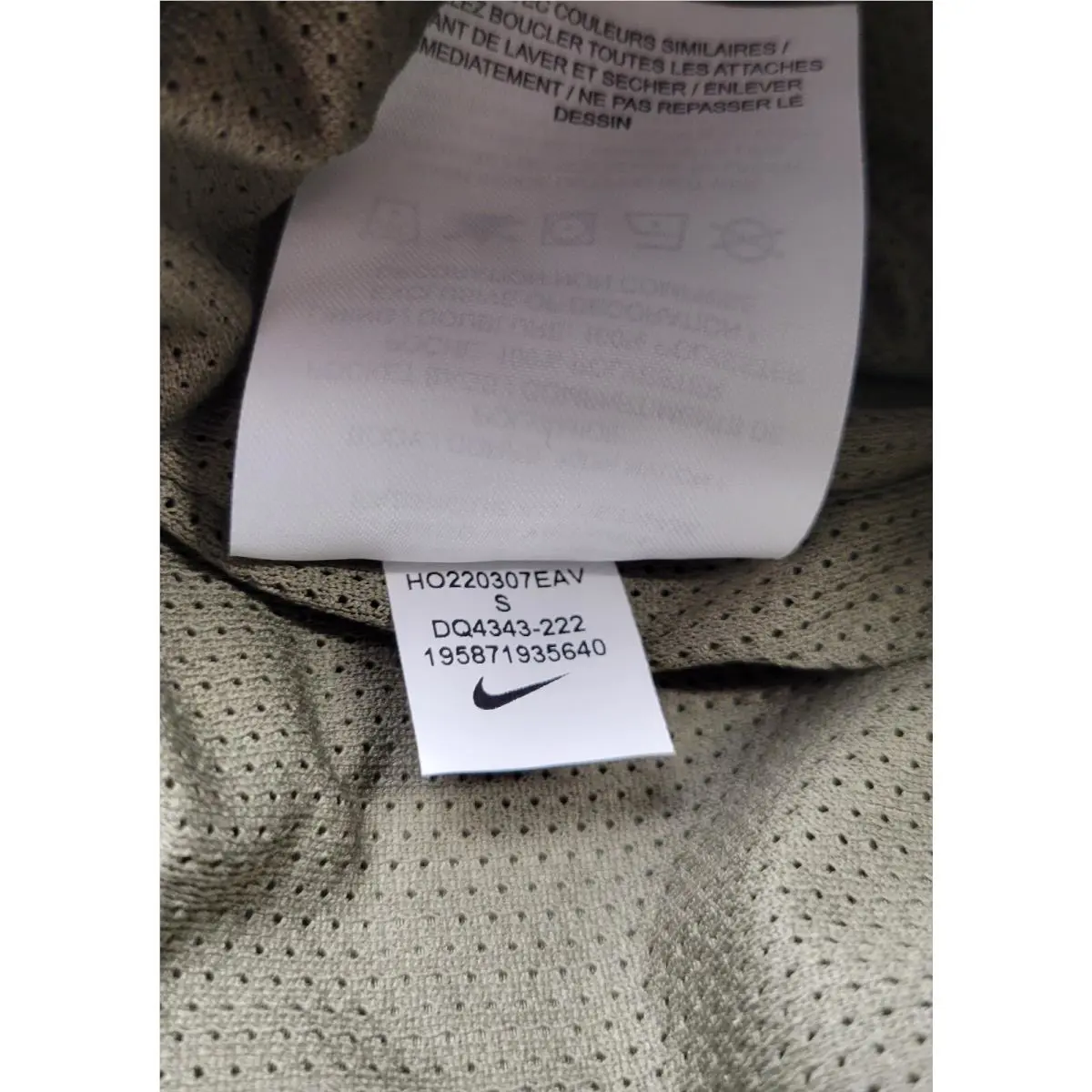 Nike clothing - DQ4343-222 - DQ4343222 - Olive Green Black 11