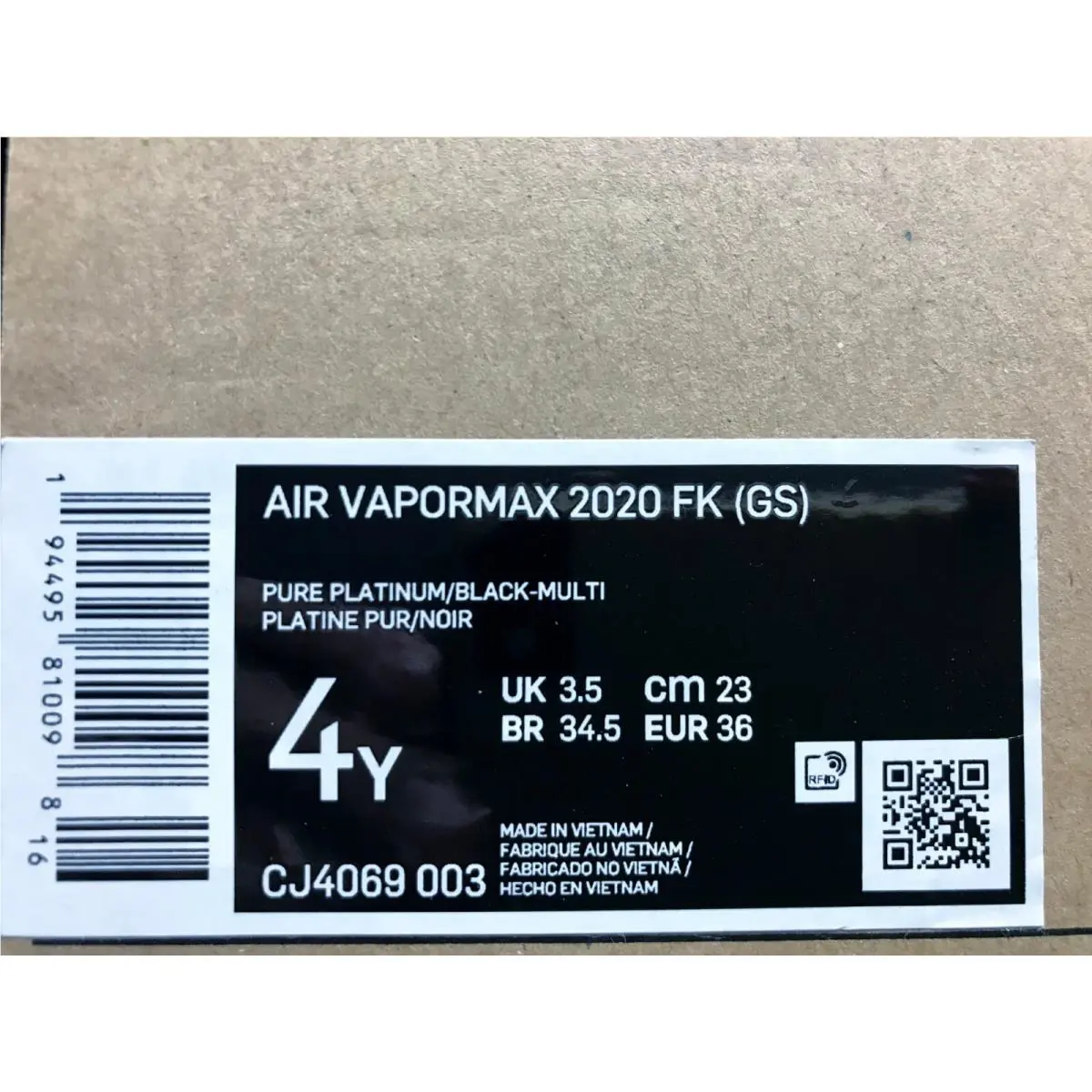 Nike shoes - Nike Air VaporMax 2020 - Air VaporMax - Multicolor (UPC: 194495810098) 3