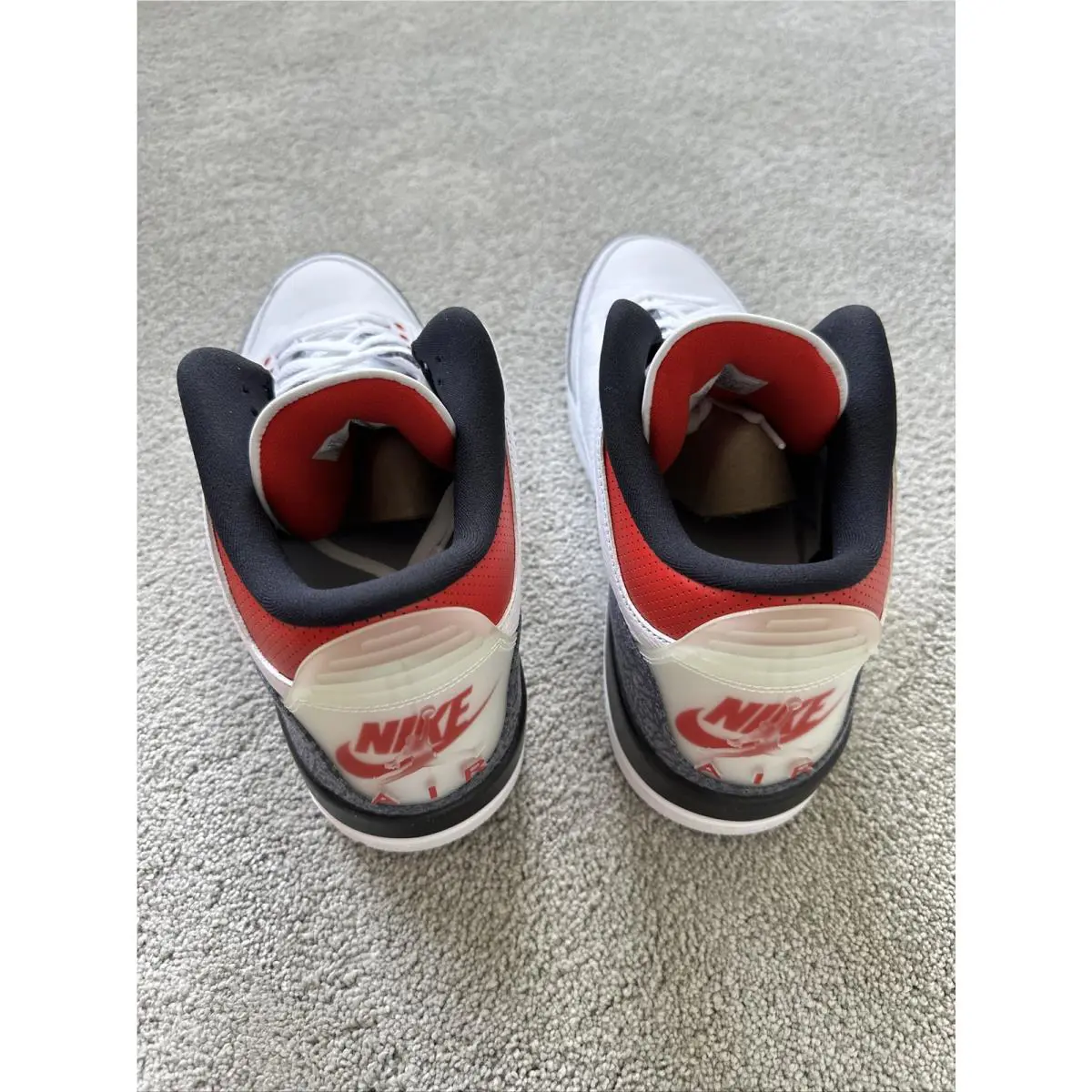Nike shoes - Jordan 3 - Red 6