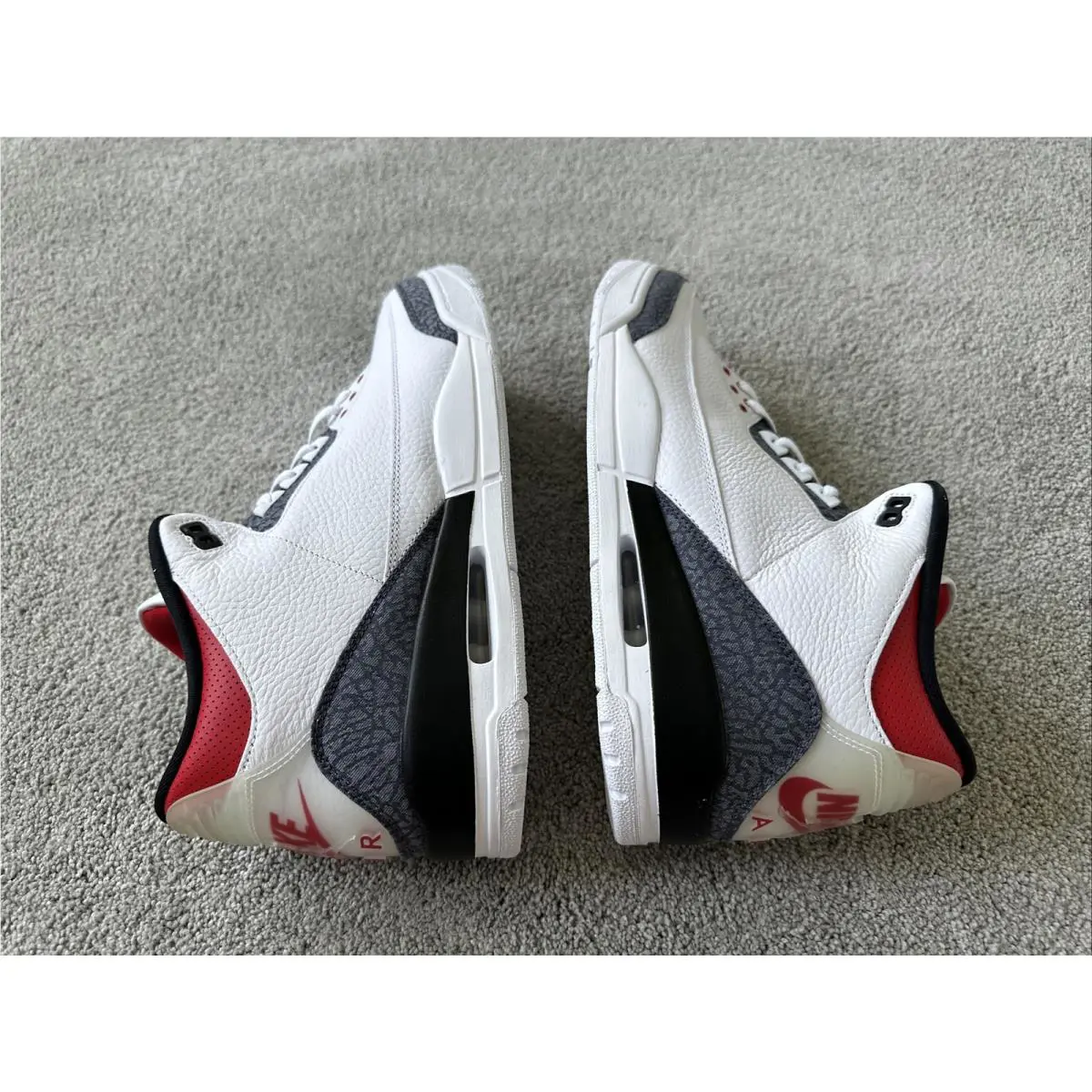 Nike shoes - Jordan 3 - Red 8