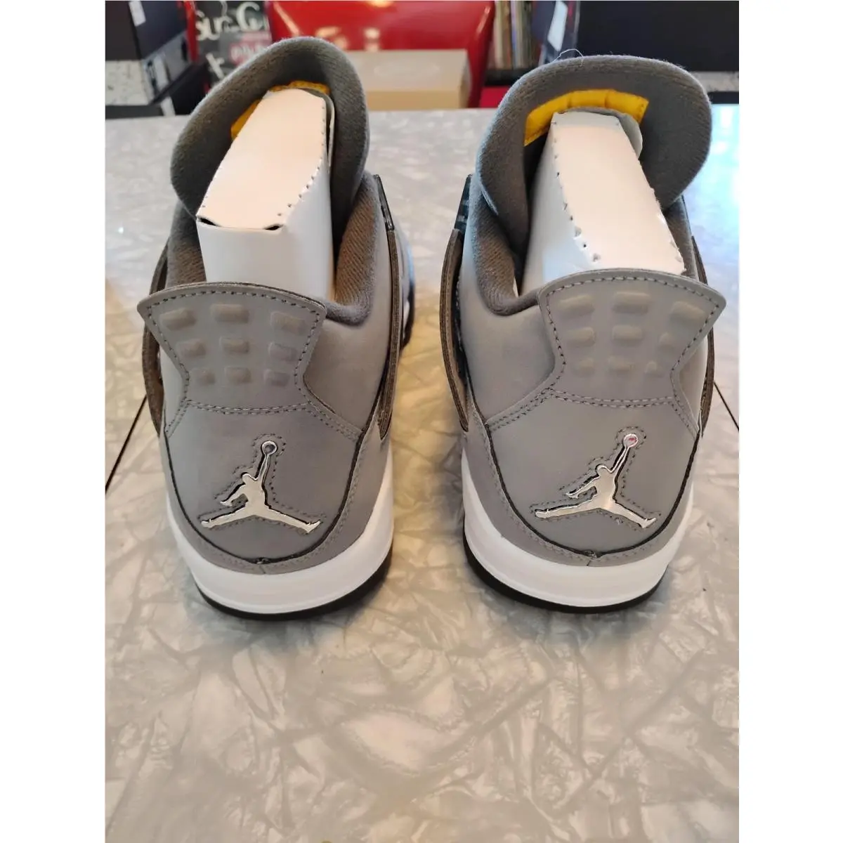 Nike shoes - Air Jordan 4 - Air - 308497-007 - Gray 1