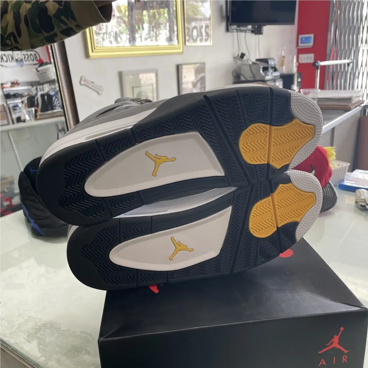 Nike shoes - Nike Air Jordan 4 - Air - 308497-007 - Gray 10