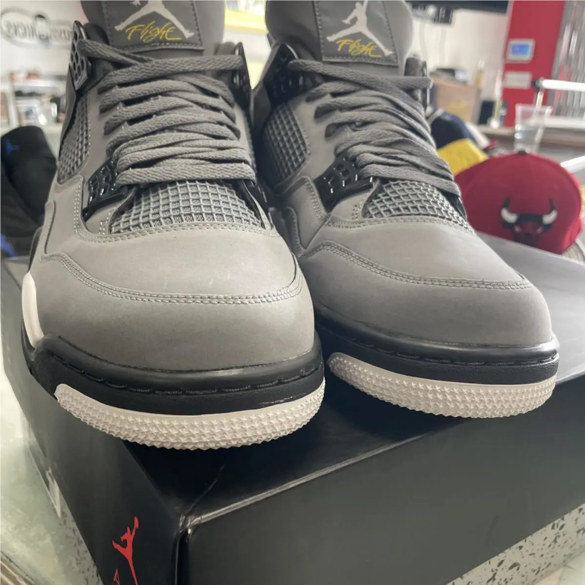 Nike shoes - Nike Air Jordan 4 - Air - 308497-007 - Gray 2