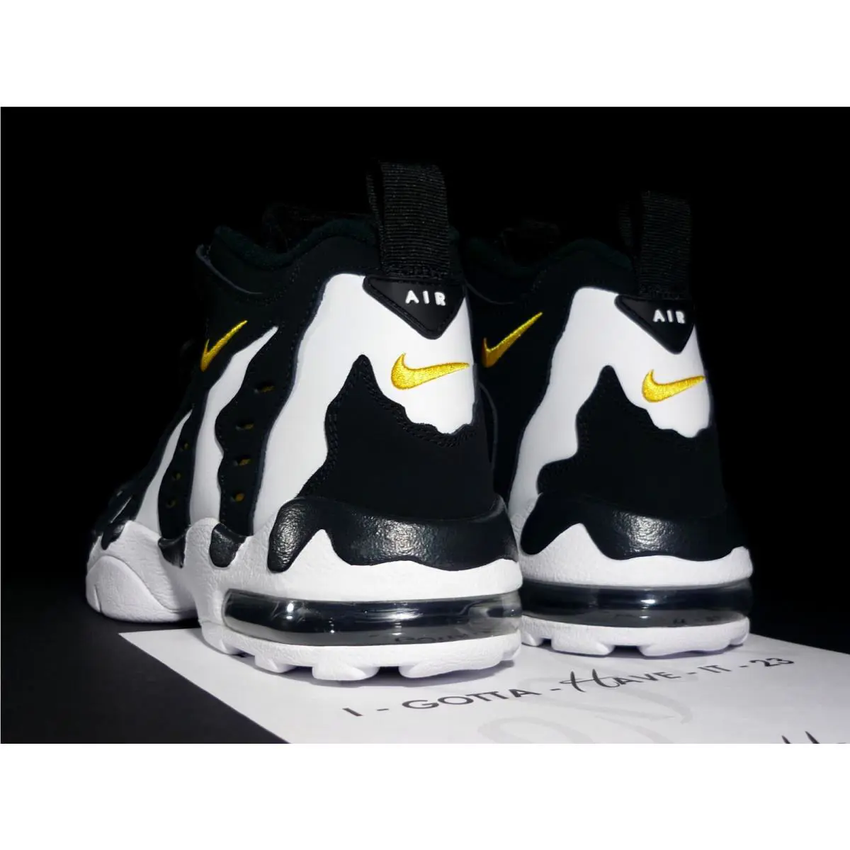 Nike shoes - Nike Air DT Max 96 - 316408-003 - Black/Varsity Maize/White (UPC: 191885655994) 4