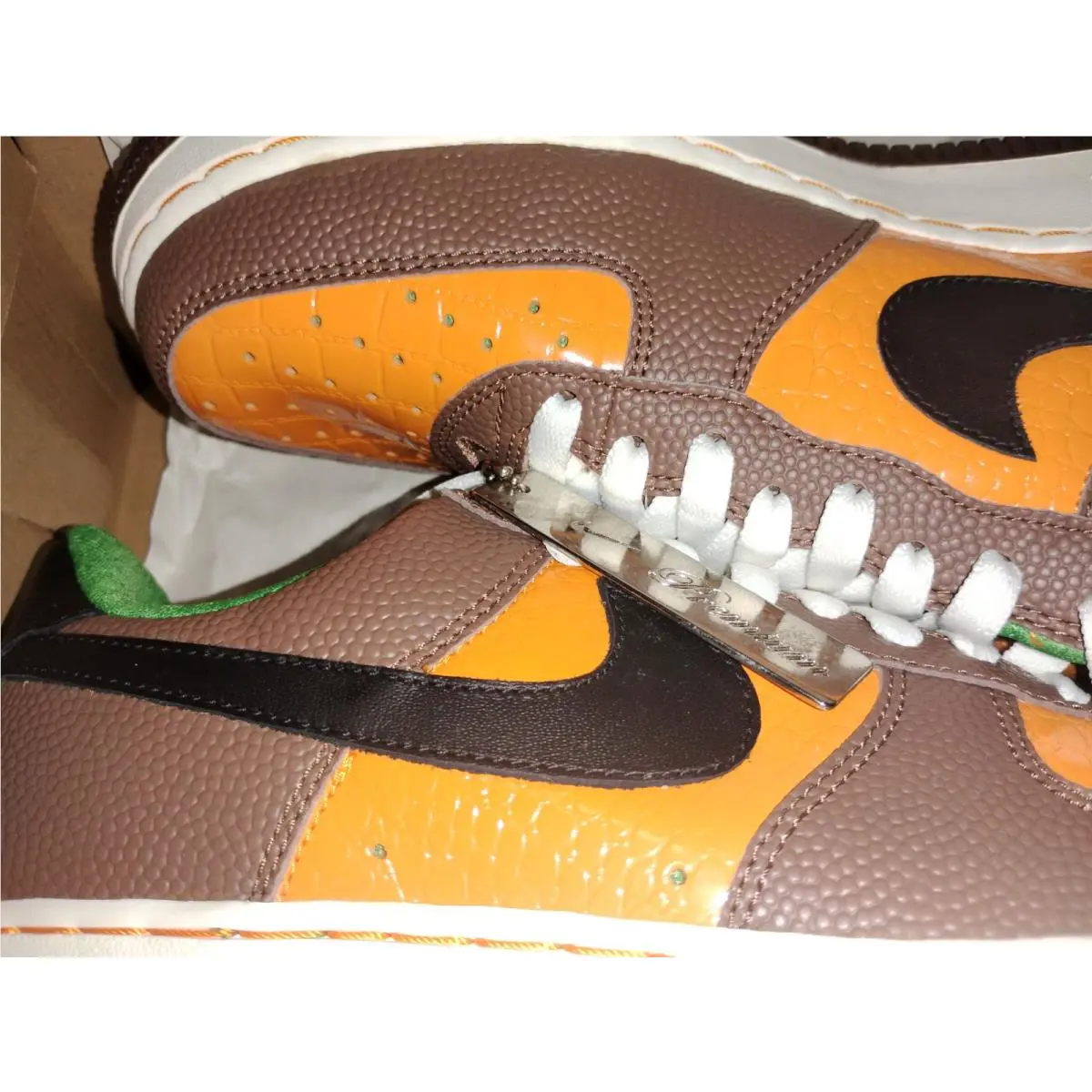 Nike shoes - Nike Air Force 1 - Air Force - 312945-801 - Orange 4