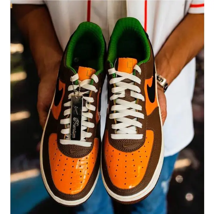 Nike shoes - Nike Air Force 1 - Air Force - 312945-801 - Orange 6