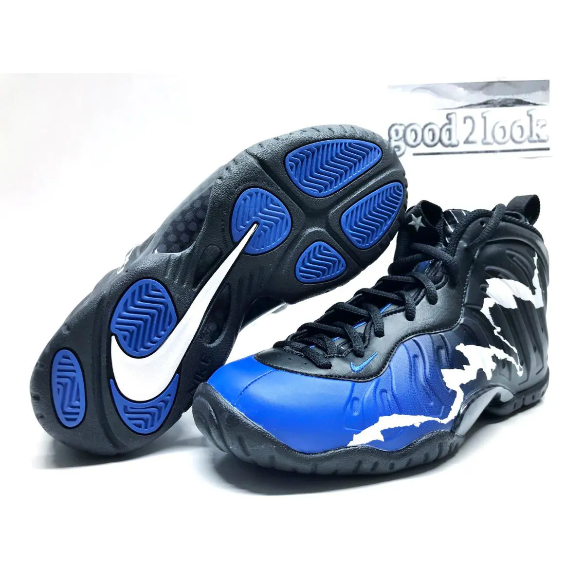 Nike shoes - Nike Little Posite - Little Posite - Black (UPC: 194494941465) 0