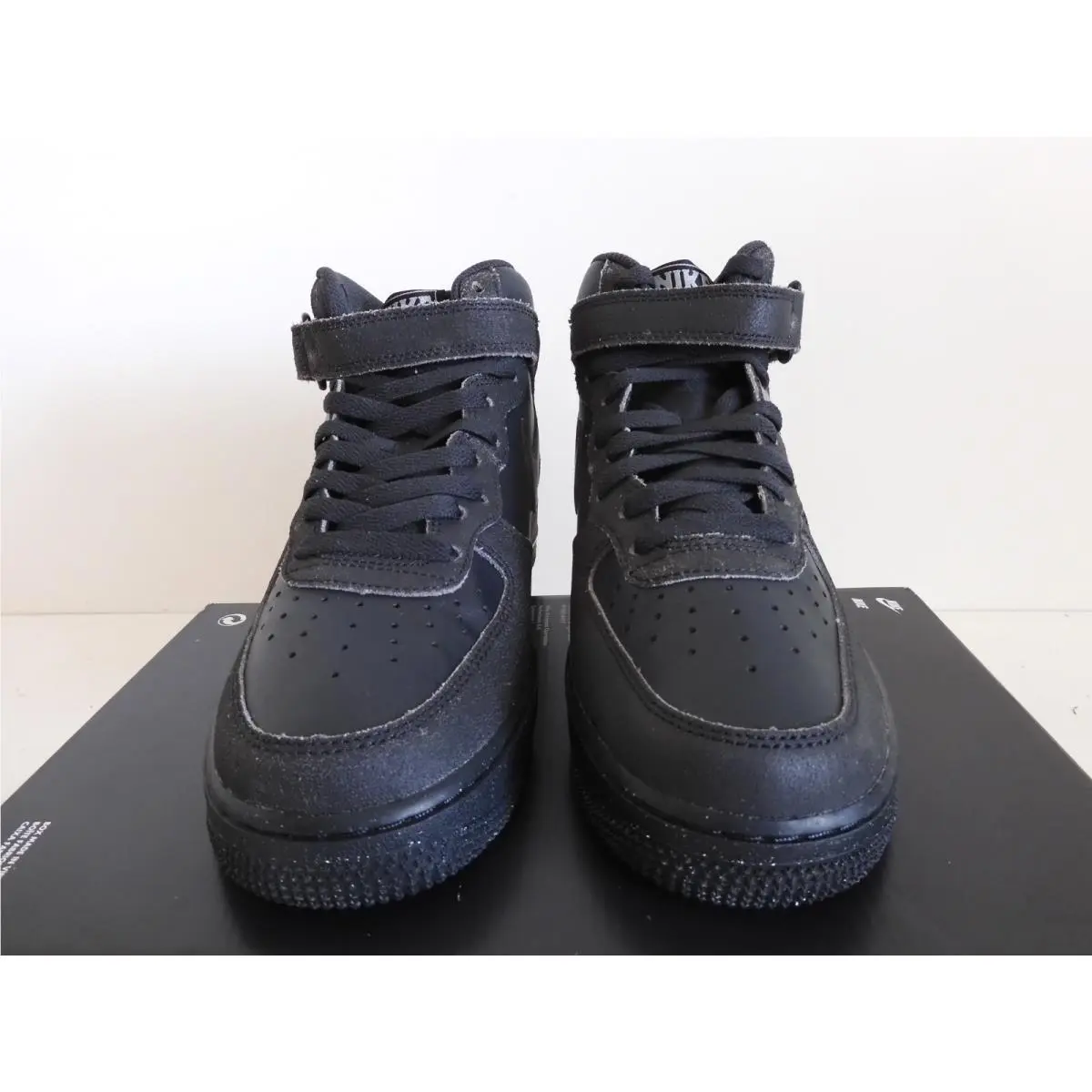 Nike shoes - Nike Air Force 1 Mid - DQ7666-001 - Black (UPC: 196152214348) 1