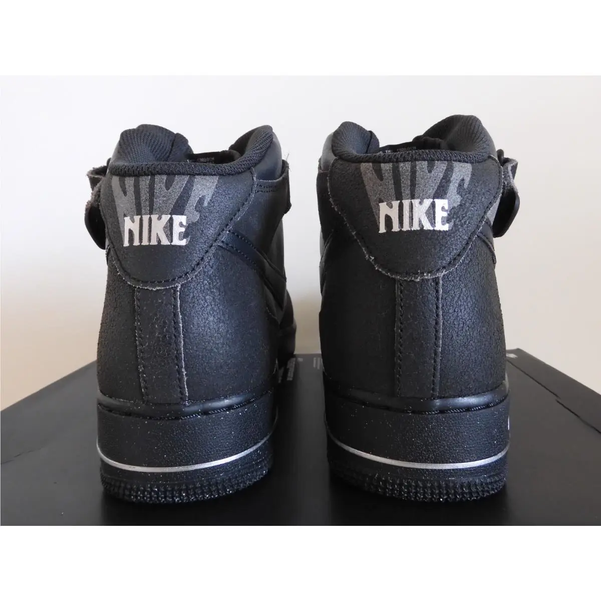 Nike shoes - Nike Air Force 1 Mid - DQ7666-001 - Black (UPC: 196152214409) 2