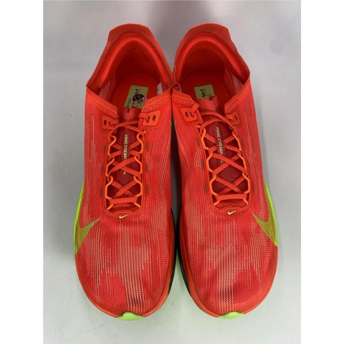 Nike shoes - Nike ZoomX Vaporfly - ZoomX Vaporfly - HF6414 600 - Bright Crimson/Lime Blast (UPC: 197863037257) 4