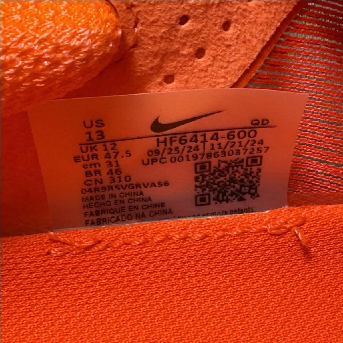 Nike shoes - Nike ZoomX Vaporfly Next% 4 - HF6414-600 - Red 4