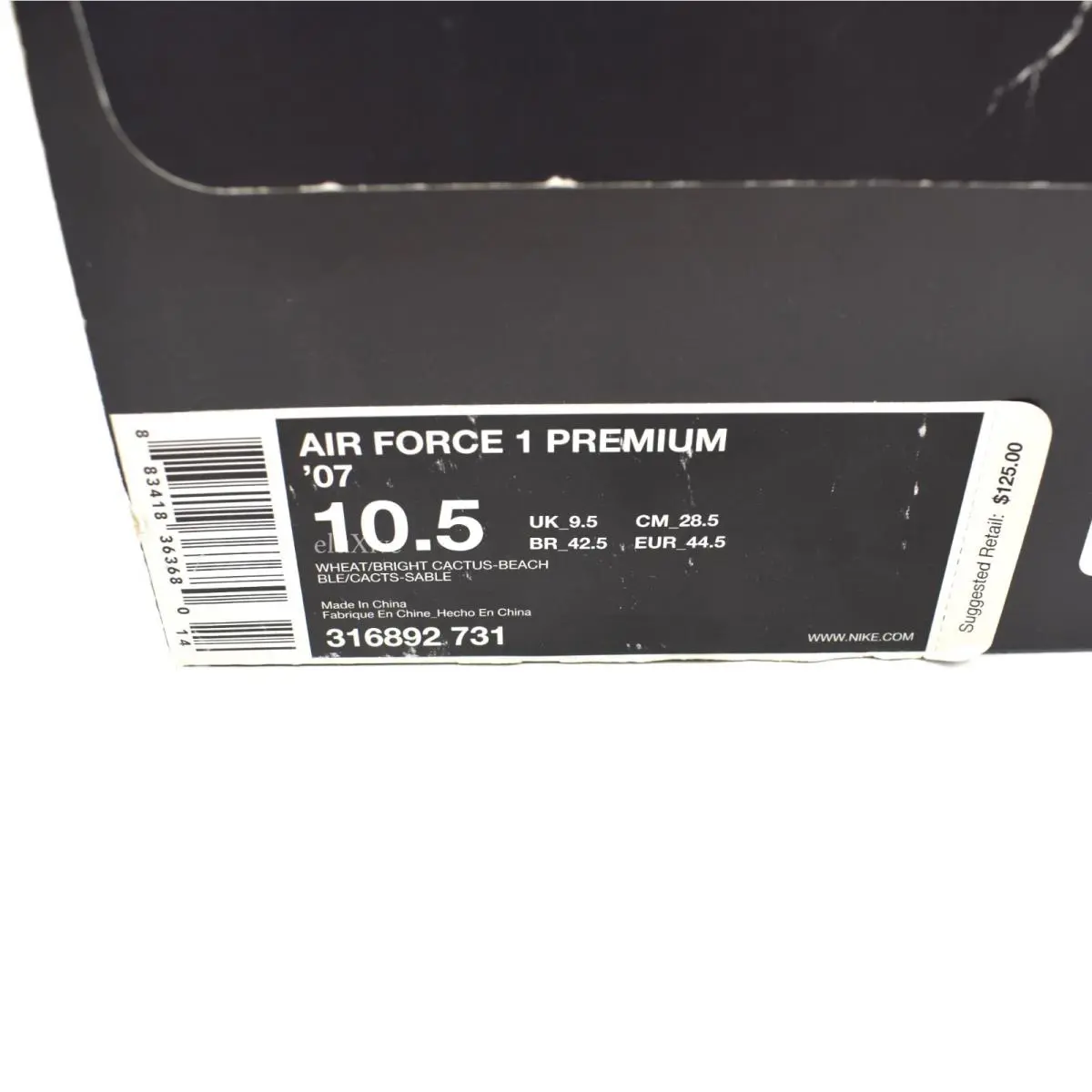 Nike shoes - Nike Air Force 1 - Air Force - 316892-731 - Brown 10