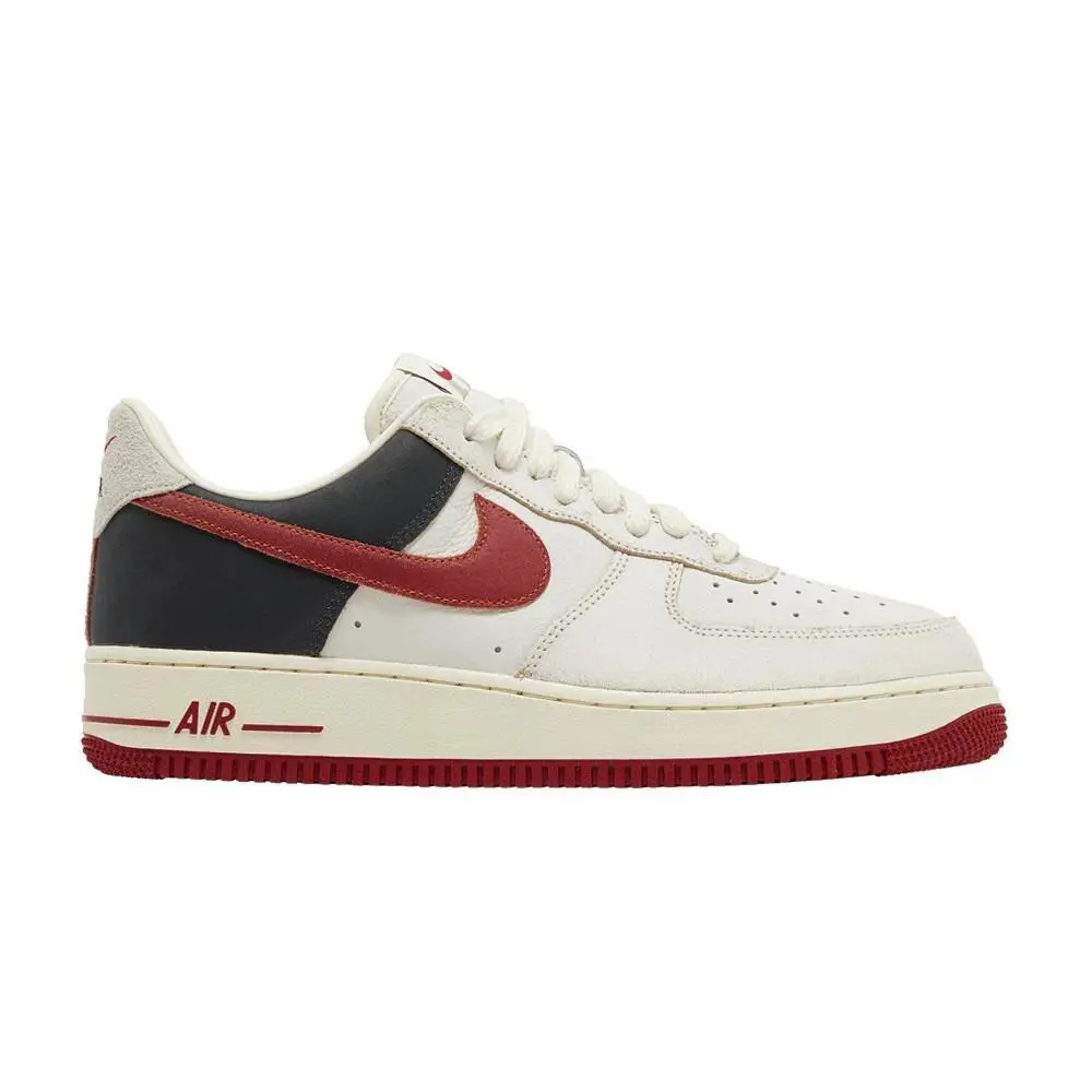 Nike shoes - Nike Air Force 1 `07 PRM - Summit White/Gym Red (UPC: 196969723842) 0