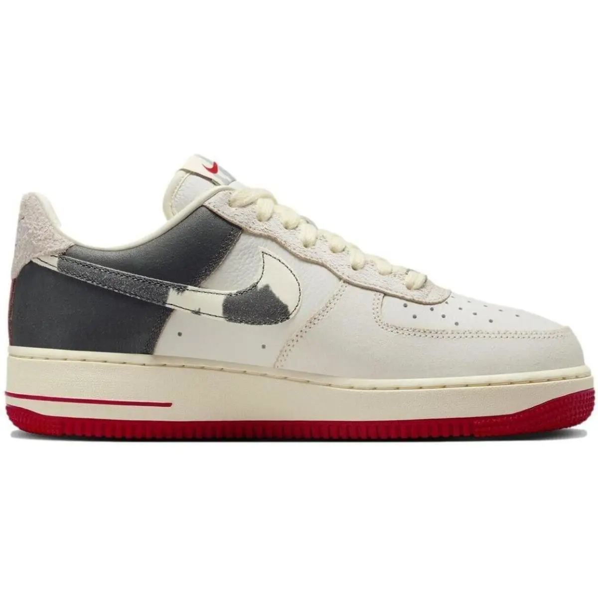 Nike shoes - Nike Air Force 1 `07 PRM - Summit White/Gym Red (UPC: 196969723842) 1