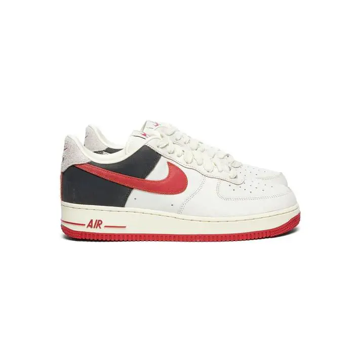 Nike shoes - Nike Air Force 1 `07 PRM - Summit White/Gym Red (UPC: 196969723842) 4