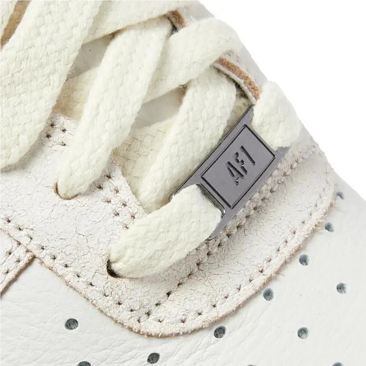 Nike shoes - Nike Air Force 1 `07 PRM - Summit White/Gym Red (UPC: 196969723842) 3