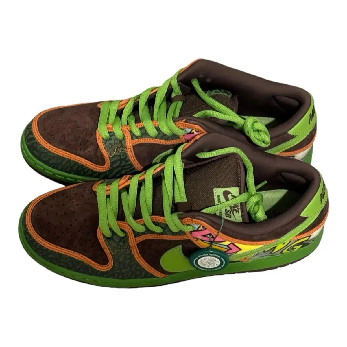 Nike shoes - Nike SB Dunk Low - Dunk Low - 789841-332 - Green (UPC: 0886060225894) 1